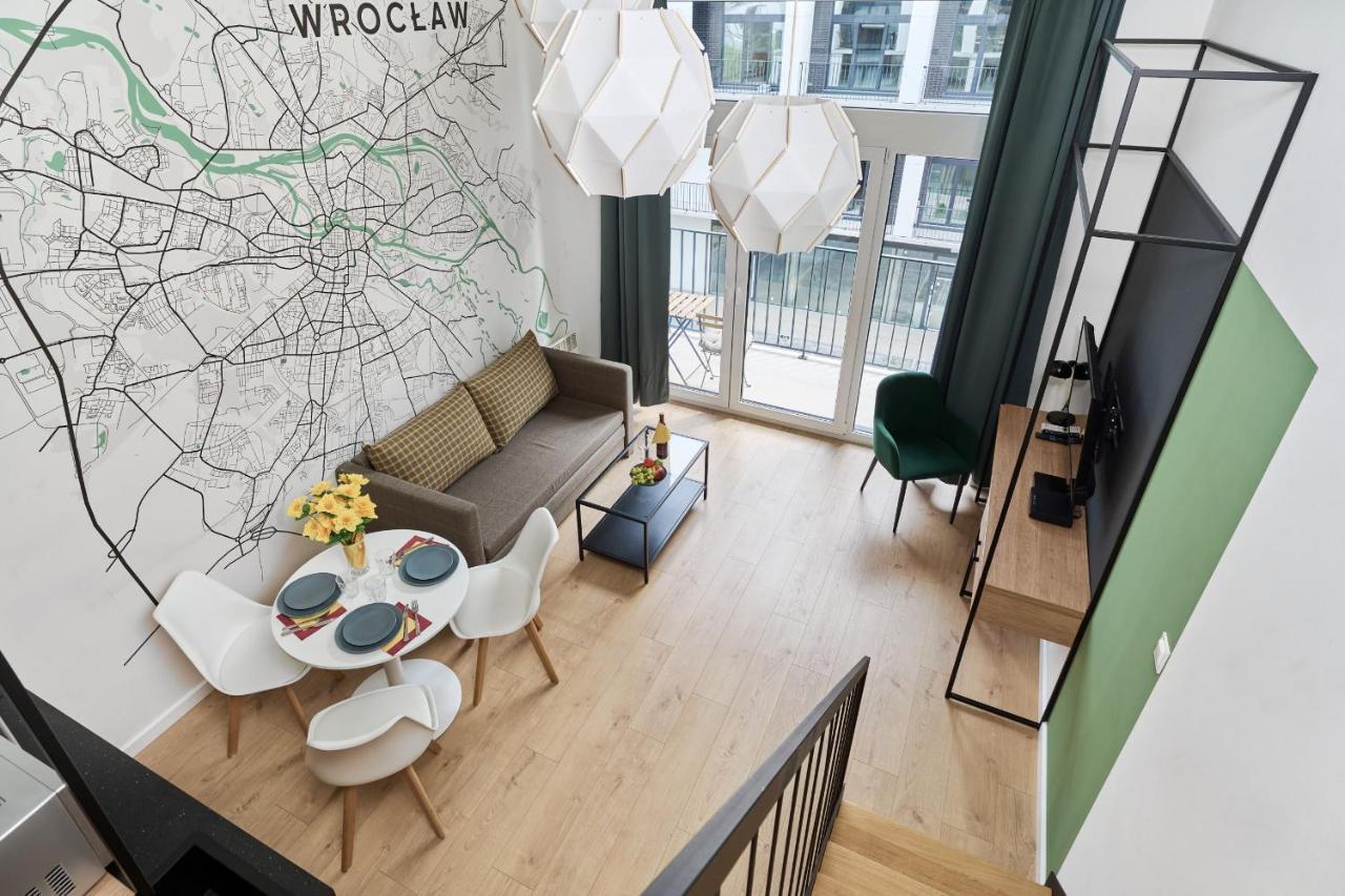 Mezzanine Studio Apartments Zarembowicza Wroclaw Airport By Renters ภายนอก รูปภาพ
