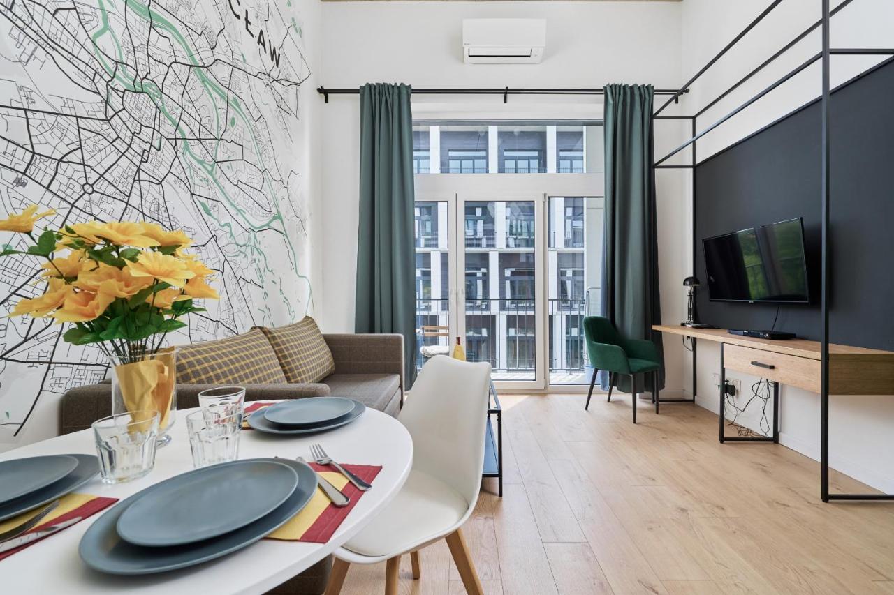 Mezzanine Studio Apartments Zarembowicza Wroclaw Airport By Renters ภายนอก รูปภาพ