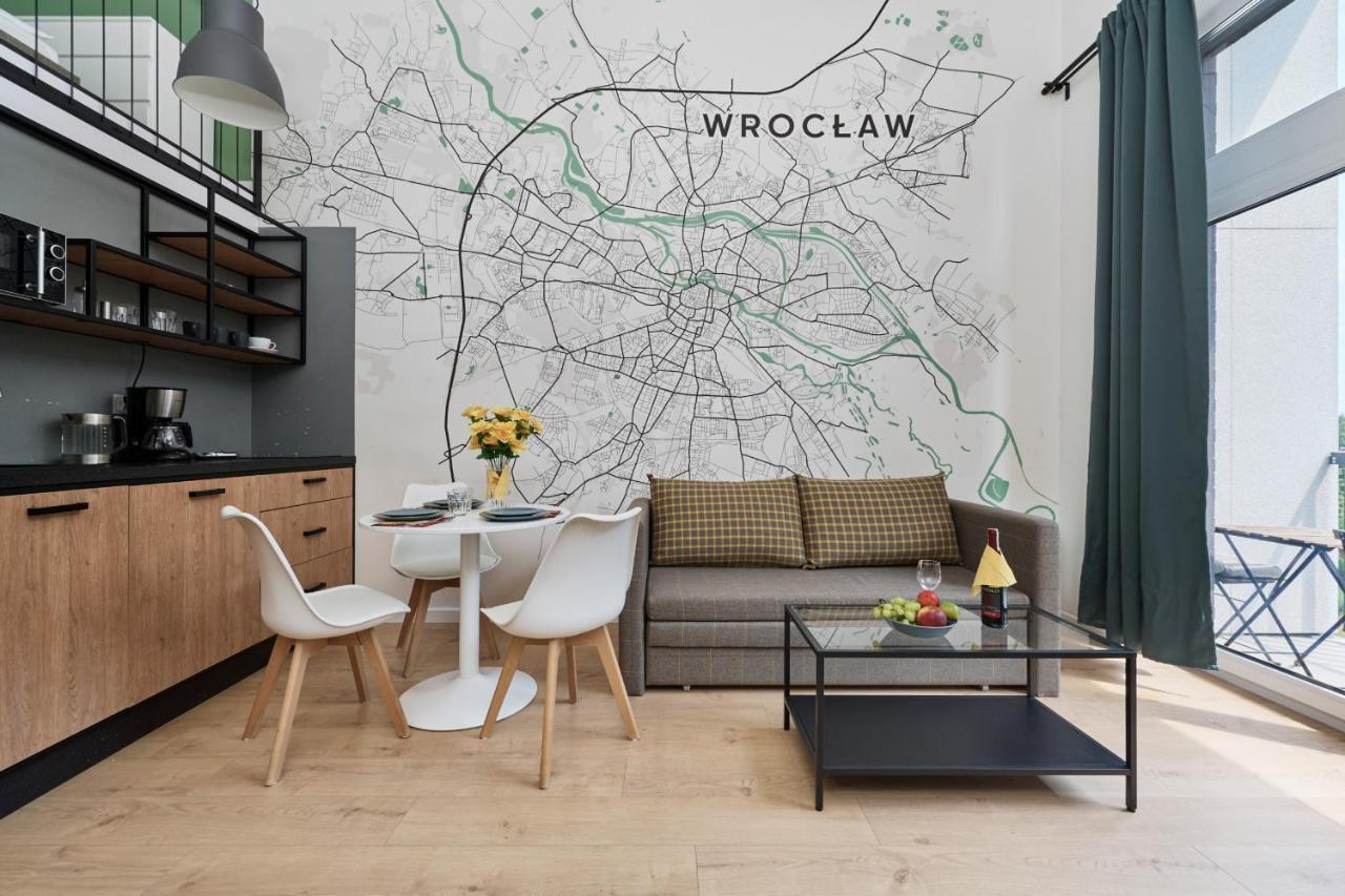 Mezzanine Studio Apartments Zarembowicza Wroclaw Airport By Renters ภายนอก รูปภาพ