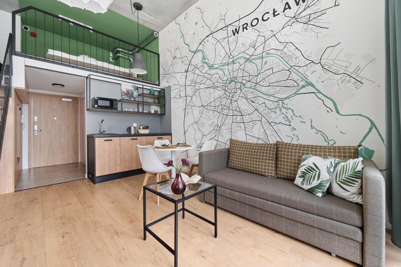 Mezzanine Studio Apartments Zarembowicza Wroclaw Airport By Renters ภายนอก รูปภาพ