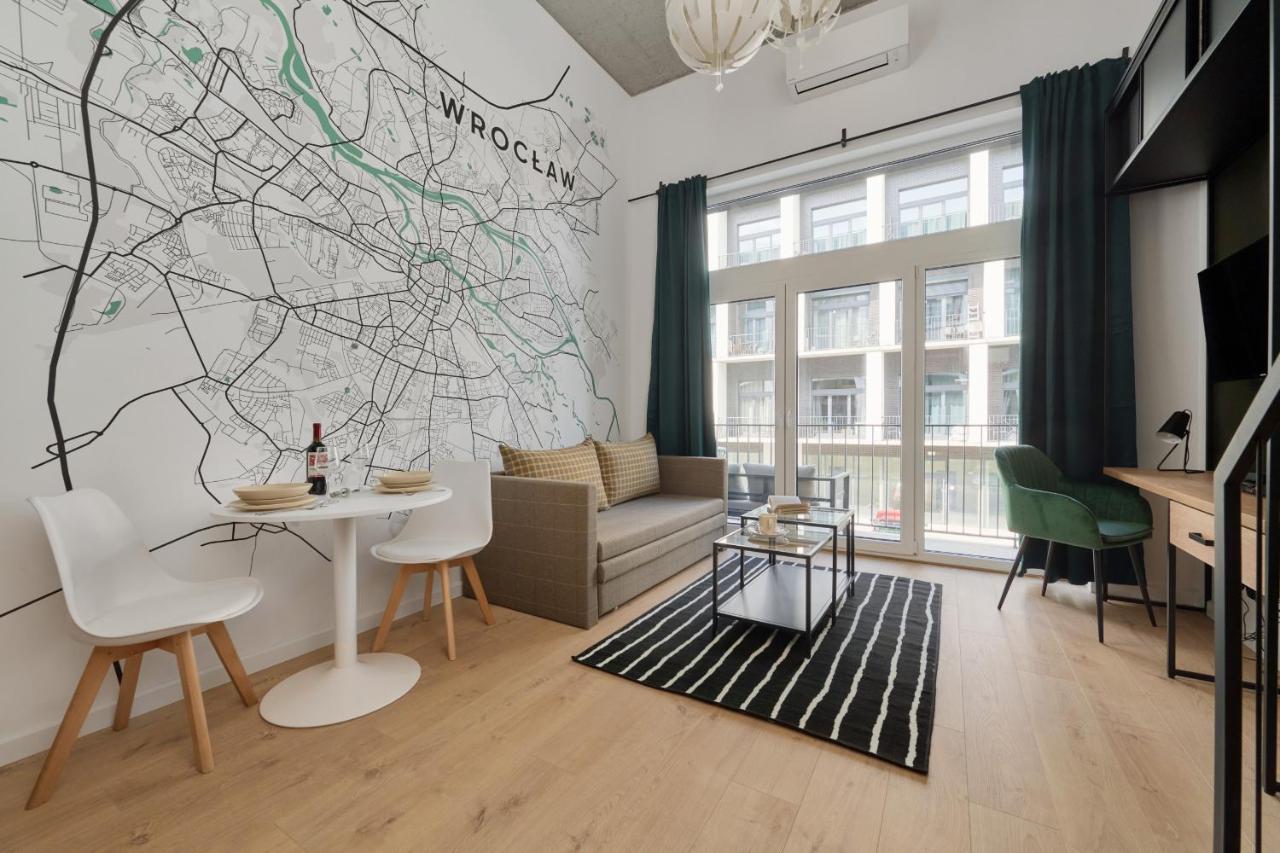 Mezzanine Studio Apartments Zarembowicza Wroclaw Airport By Renters ภายนอก รูปภาพ