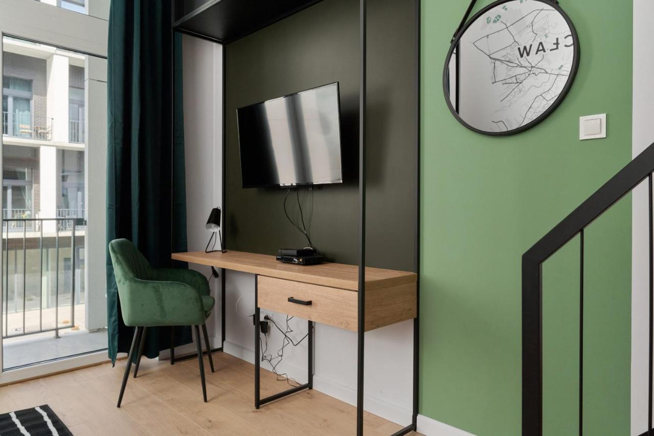 Mezzanine Studio Apartments Zarembowicza Wroclaw Airport By Renters ภายนอก รูปภาพ