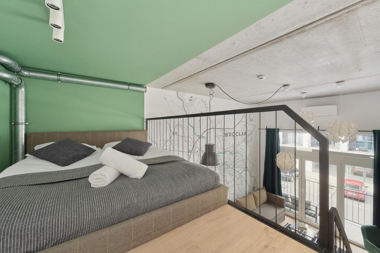 Mezzanine Studio Apartments Zarembowicza Wroclaw Airport By Renters ภายนอก รูปภาพ