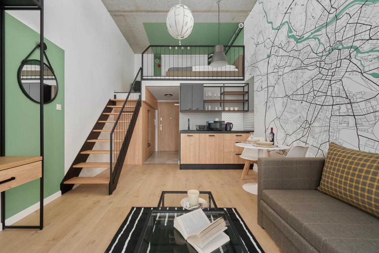 Mezzanine Studio Apartments Zarembowicza Wroclaw Airport By Renters ภายนอก รูปภาพ